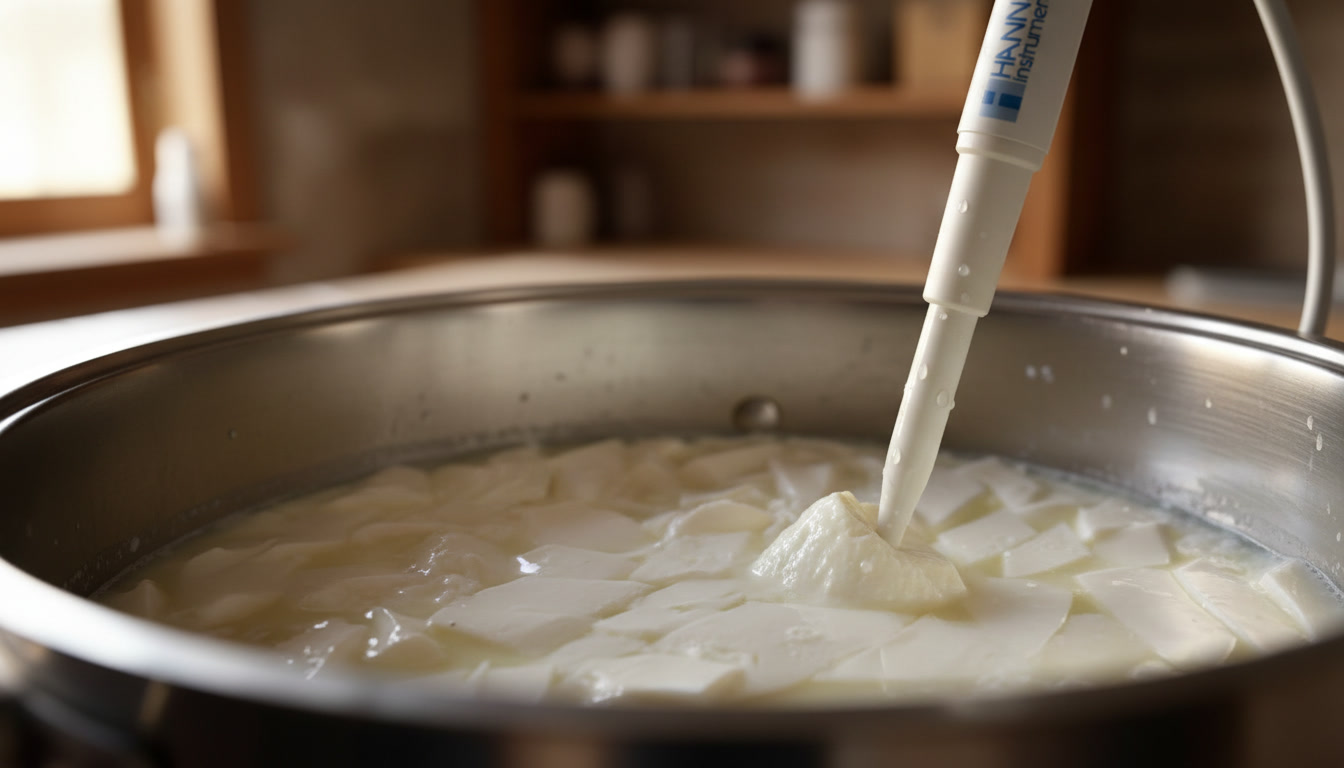 Choosing a pH meter for cheesemaking
